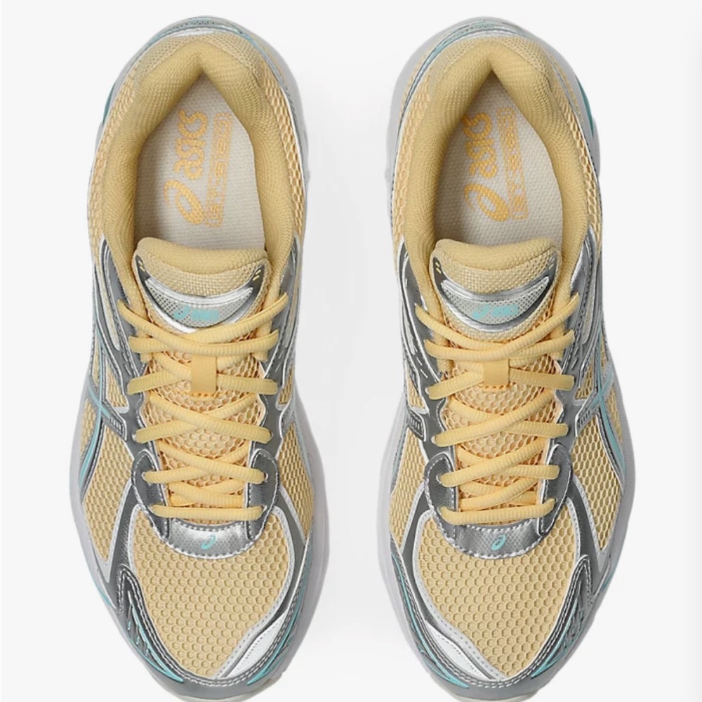 NWT ASICS GT-2160 Women's Athletic Shoes Sneakers in Yellow and Blue US 7.5